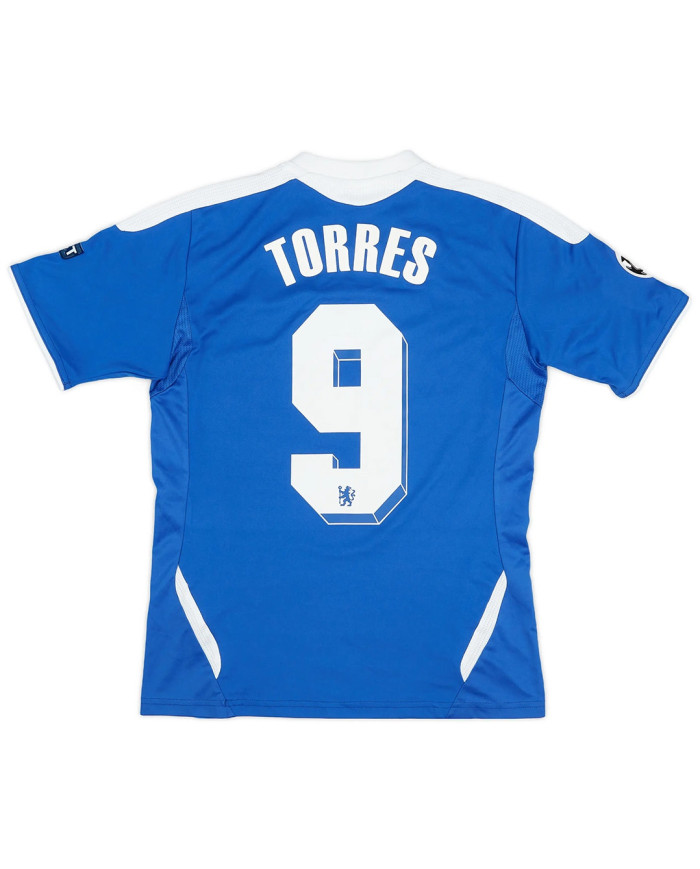 TORRES  9 Chelsea UCL Final Retro Home Jersey 2011/12