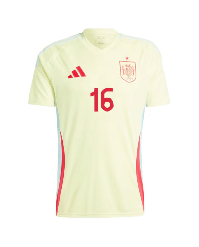 RODRIGO 16 Spain Away Jersey Euro 2024