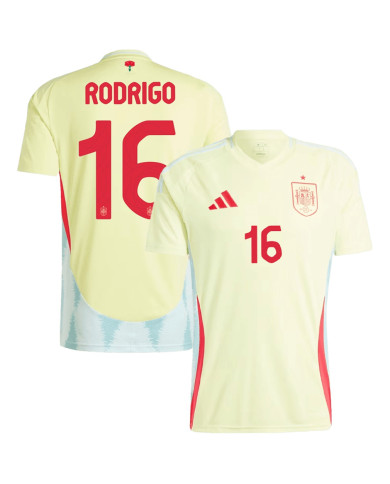 RODRIGO 16 Spain Away Jersey Euro 2024