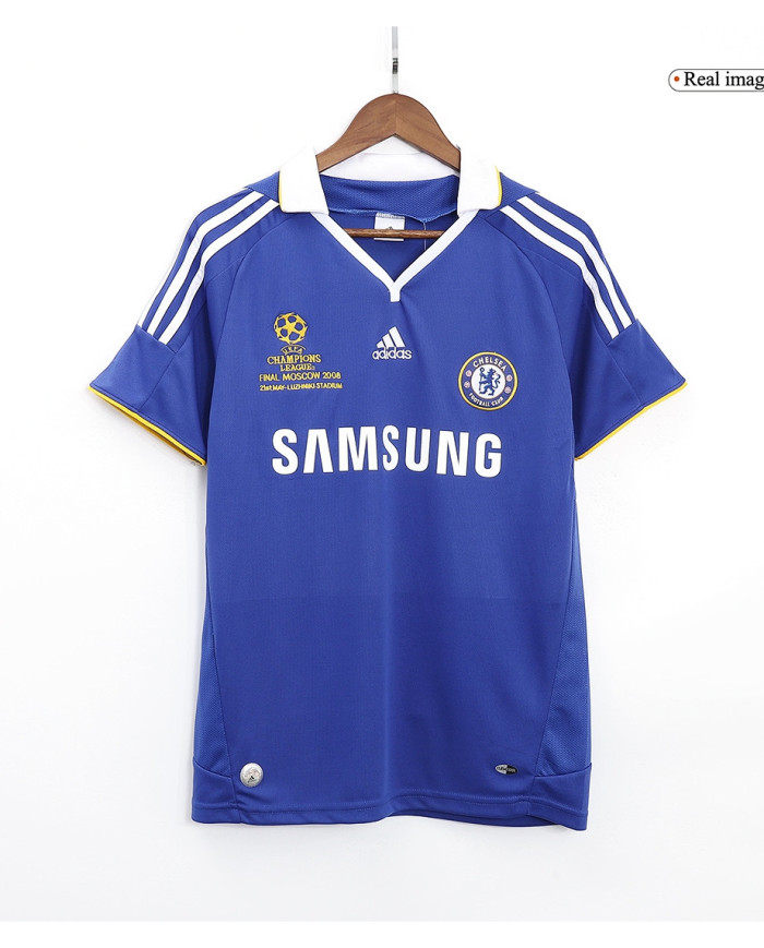 Retro Chelsea UCL Final Home Jersey 2008