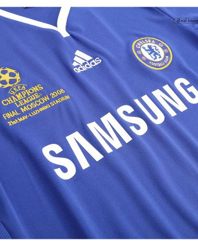 Retro Chelsea UCL Final Home Jersey 2008 Retro Chelsea UCL Final Home Jersey 2008