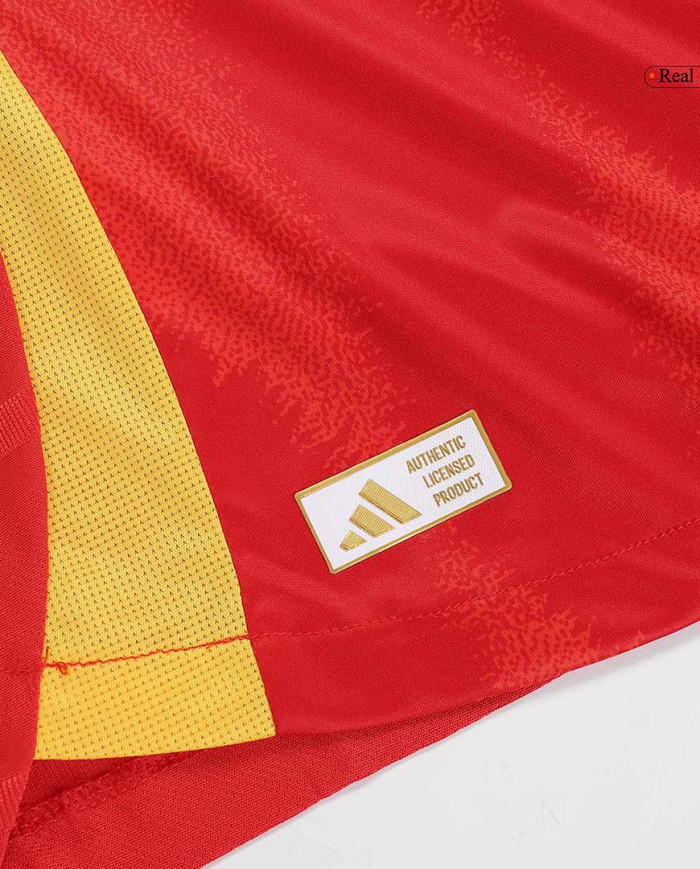 LAMINE YAMAL 19 Spain Home Jersey Player Version Euro 2024