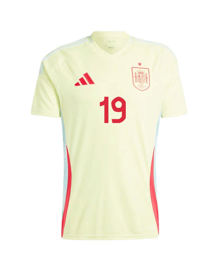 LAMINE YAMAL 19 Spain Away Jersey Euro 2024