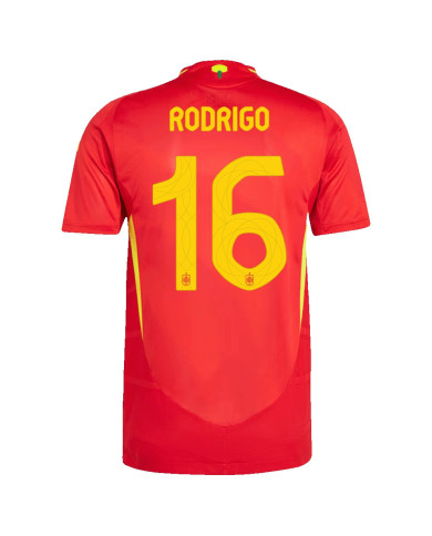 RODRIGO 16 Spain Home Jersey Player Version Euro 2024