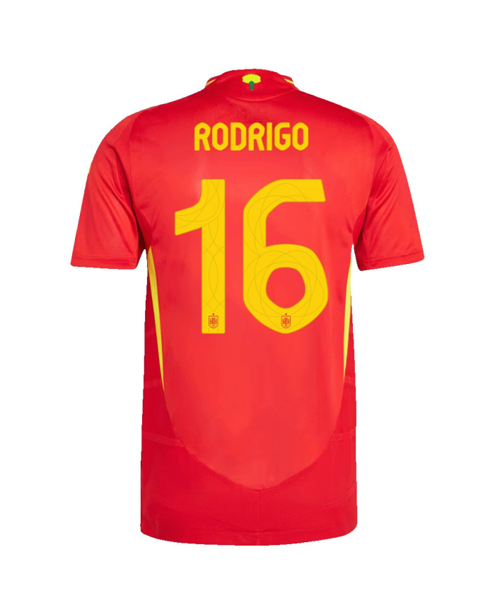 RODRIGO 16 Spain Home Jersey Player Version Euro 2024