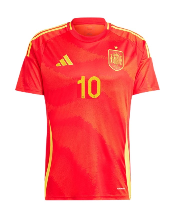 LAMINE YAMAL 10 Spain Home Jersey Euro 2024