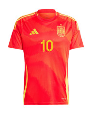 LAMINE YAMAL 10 Spain Home Jersey Euro 2024