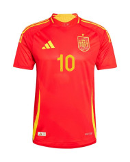 LAMINE YAMAL 10 Spain Home Jersey Player Version Euro 2024