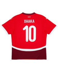 Xhaka 10 Switzerland Home Jersey Euro 2024