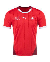 Xhaka 10 Switzerland Home Jersey Euro 2024