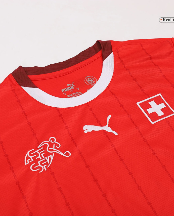 Switzerland Home Jersey Euro 2024