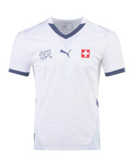 Xhaka 10 Switzerland Away Jersey Euro 2024