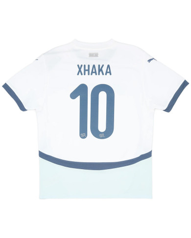 Xhaka 10 Switzerland Away Jersey Euro 2024