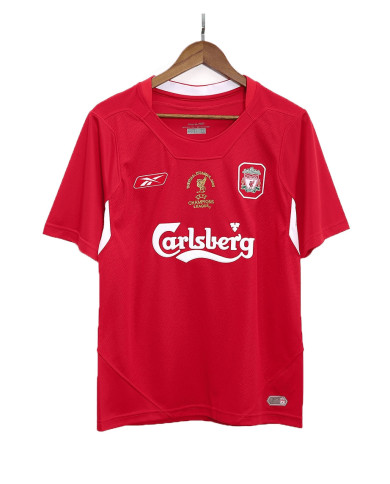 Retro Liverpool UCL Final Home Jersey 2005