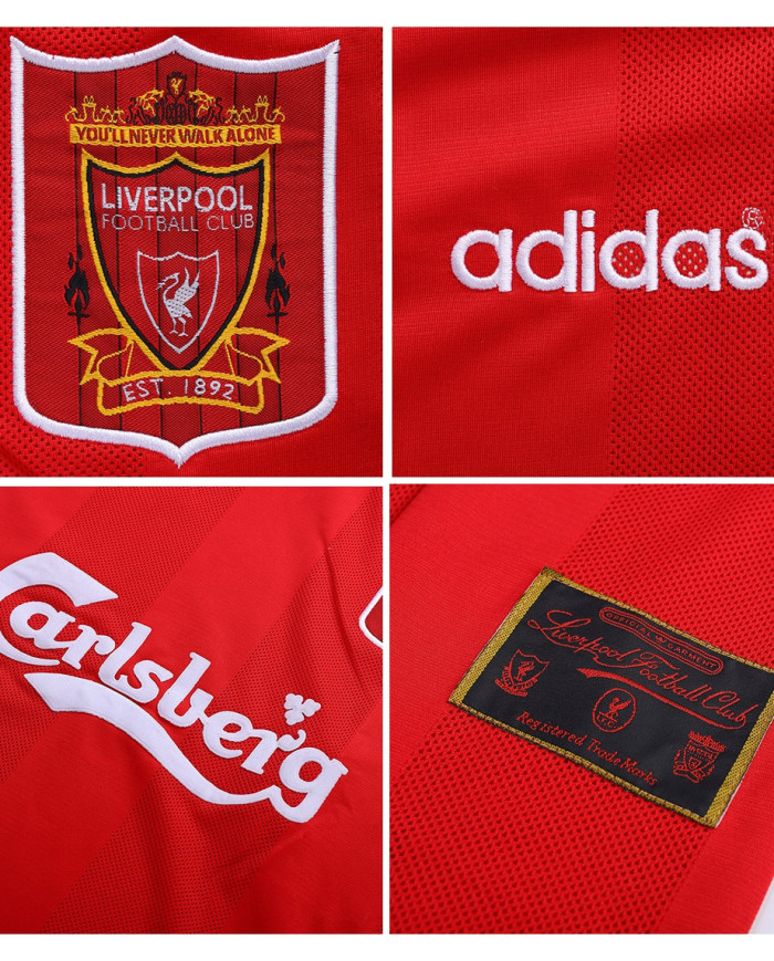Retro Liverpool Home Jersey1995/96