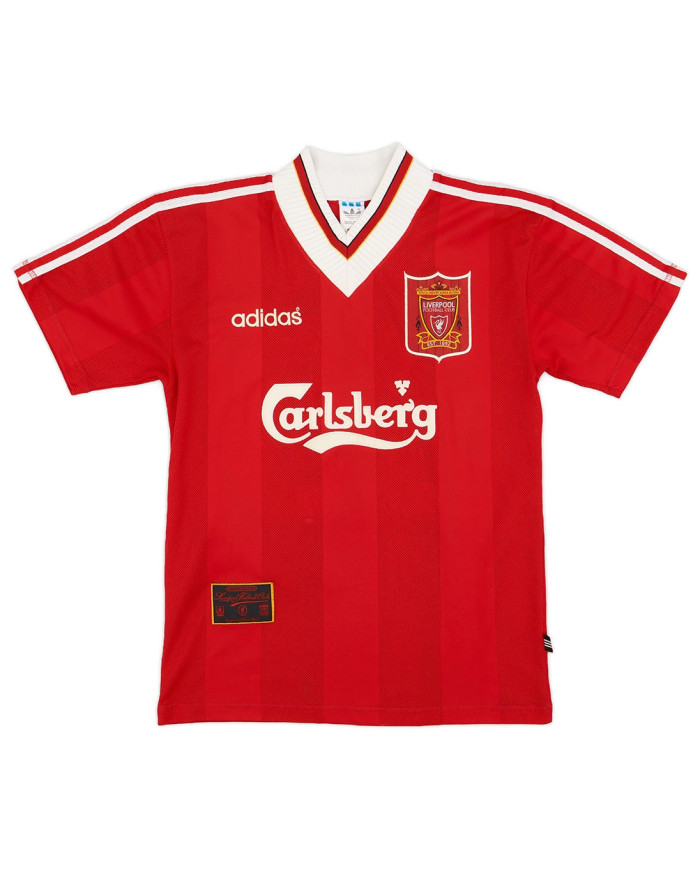 RUSH 9 Retro Liverpool Home Jersey 1995/96