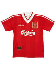 RUSH 9 Retro Liverpool Home Jersey 1995/96