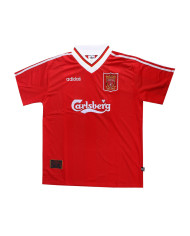 RUSH 9 Retro Liverpool Home Jersey 1995/96