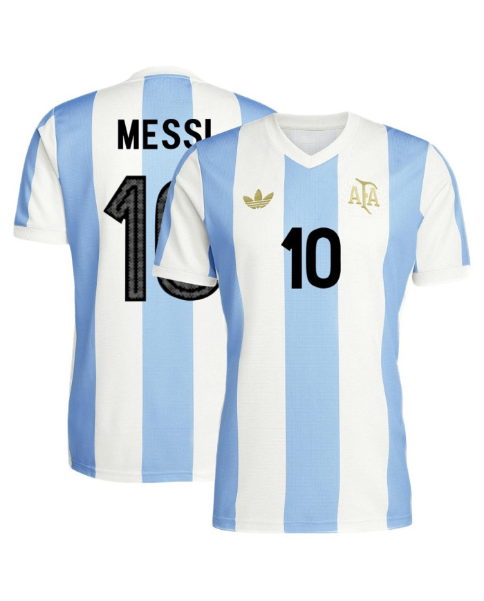 MESSI 10 Argentina 50 Years Anniversary Collection Jersey 2024