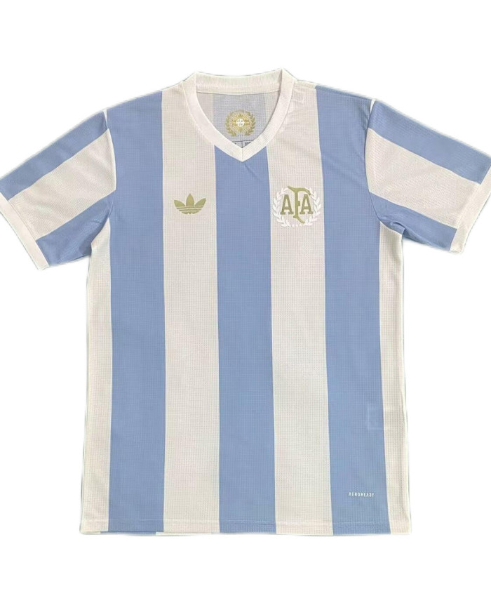 MESSI 10 Argentina 50 Years Anniversary Collection Jersey 2024
