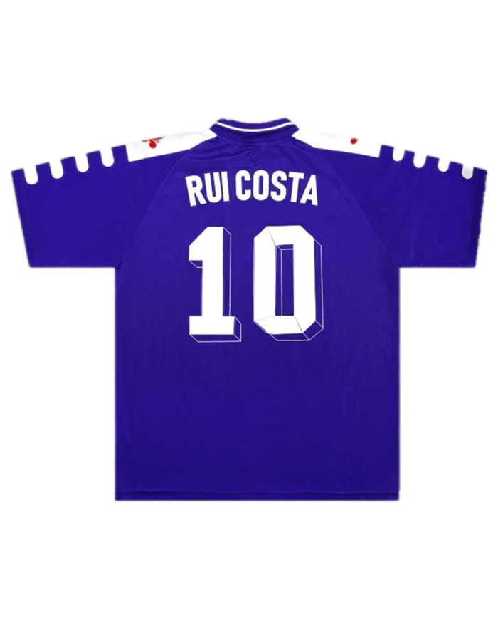 RUI COSTA 10 Retro Fiorentina Home Jersey 1998/99