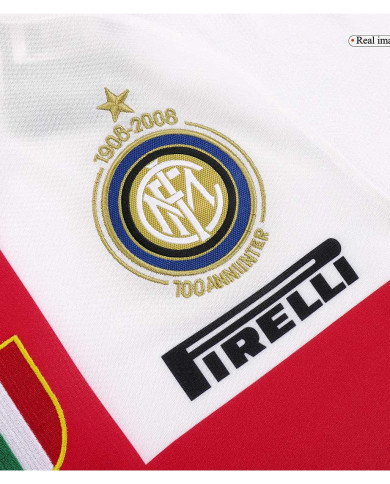 Retro Inter Milan 100th Anniversary Away Jersey 2007/08 Retro Inter Milan 100th Anniversary Away Jersey 2007/08
