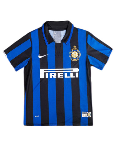Retro Inter Milan 100th Anniversary Home Jersey 2007/08 Retro Inter Milan 100th Anniversary Home Jersey 2007/08