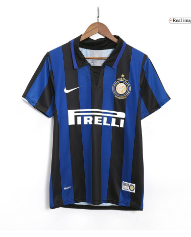 Retro Inter Milan 100th Anniversary Home Jersey 2007/08 Retro Inter Milan 100th Anniversary Home Jersey 2007/08