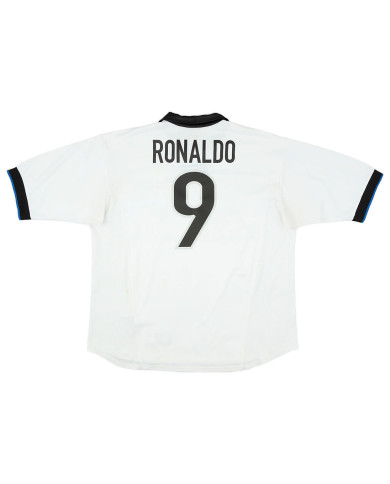 RONALDO 9 Retro Inter Milan Away Jersey 1998/99 RONALDO 9 Retro Inter Milan Away Jersey 1998/99