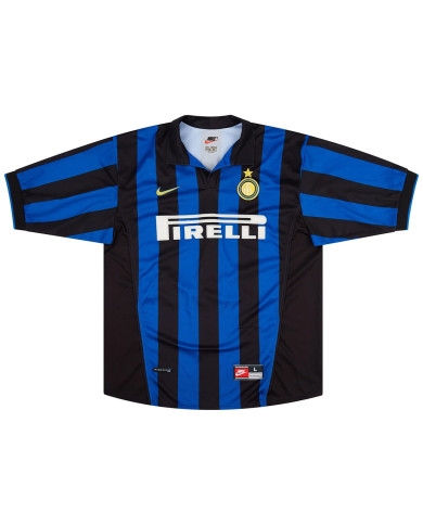 Ronaldo 9 Retro Inter Milan Home Jersey 1998/99 Ronaldo 9 Retro Inter Milan Home Jersey 1998/99