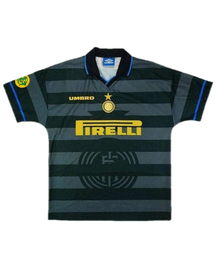 Ronaldo 10 Retro Inter Milan UEFA Cup Away Jersey 1997/98
