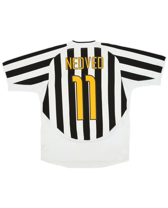 NEDVED 11 Retro Juventus Home Jersey 2003/04