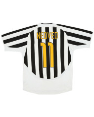 NEDVED 11 Retro Juventus Home Jersey 2003/04