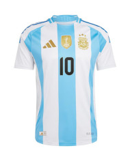 Messi 10 Argentina Home Jersey Player Version Copa America 2024