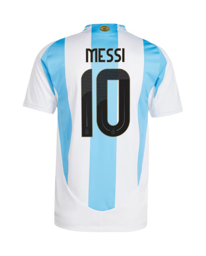 Messi 10 Argentina Home Jersey Player Version Copa America 2024