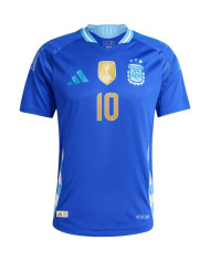 Messi 10 Argentina Away Jersey Player Version Copa America 2024