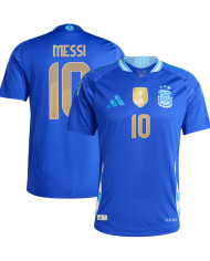 Messi 10 Argentina Away Jersey Player Version Copa America 2024