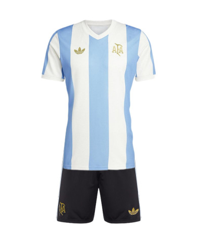 Kids Argentina 50th Anniversary Kit Jersey+Shorts 2024 Kids Argentina 50th Anniversary Kit Jersey+Shorts 2024