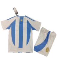 Kids Argentina Home Kit Copa America 2024