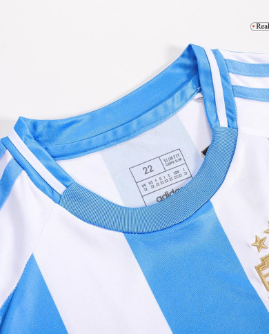 Kids Argentina Home Kit Copa America 2024