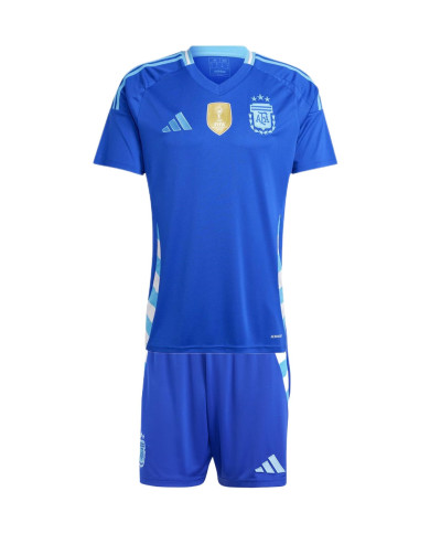 Kids Argentina Away Kit Copa America 2024 Kids Argentina Away Kit Copa America 2024