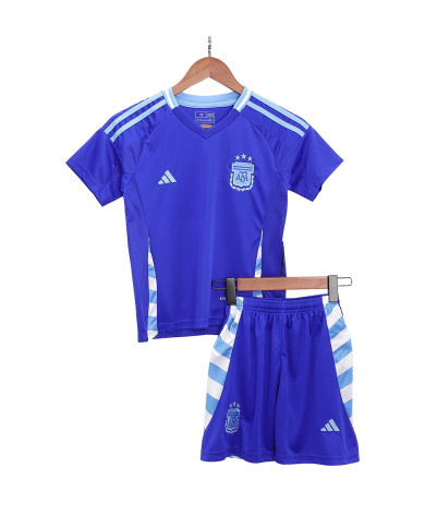 Kids Argentina Away Kit Copa America 2024 Kids Argentina Away Kit Copa America 2024