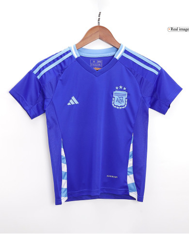 Kids Argentina Away Kit Copa America 2024 Kids Argentina Away Kit Copa America 2024