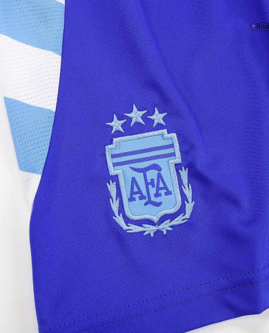 Kids Argentina Away Kit Copa America 2024 Kids Argentina Away Kit Copa America 2024