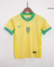 Kids Brazil Home Kit Copa America 2024