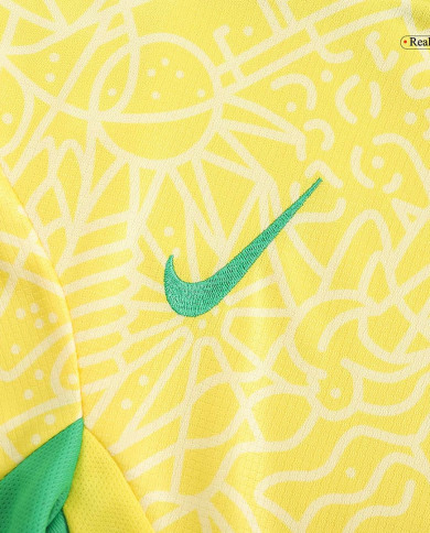 Kids Brazil Home Kit Copa America 2024 Kids Brazil Home Kit Copa America 2024