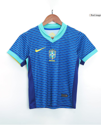 Kids Brazil Away Kit Copa America 2024 Kids Brazil Away Kit Copa America 2024