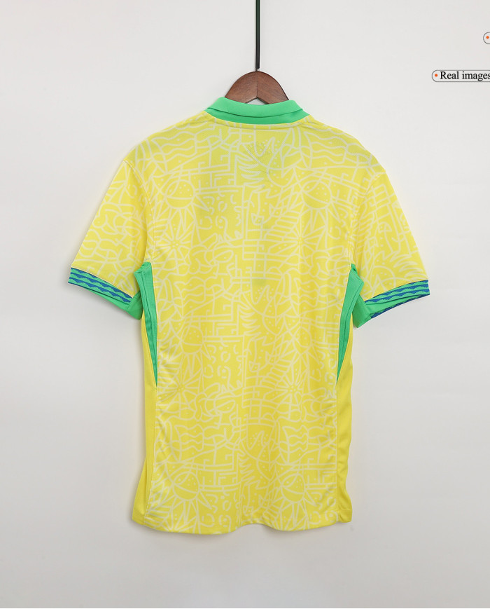 Brazil Home Kit (Jersey+Shorts) Copa America 2024