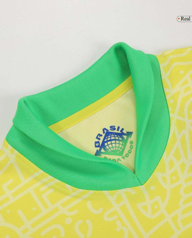 Brazil Home Kit (Jersey+Shorts) Copa America 2024 Brazil Home Kit (Jersey+Shorts) Copa America 2024