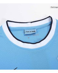 KUN AGÜERO 16 Retro Manchester City Home Jersey 2013/14